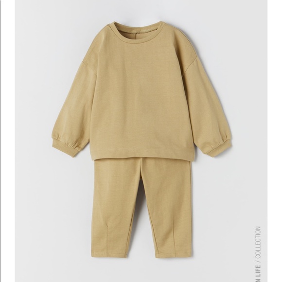 NWT Zara Kids Top and Pants set size 12-18 months - Picture 1 of 5